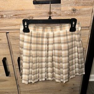 Plaid skirt